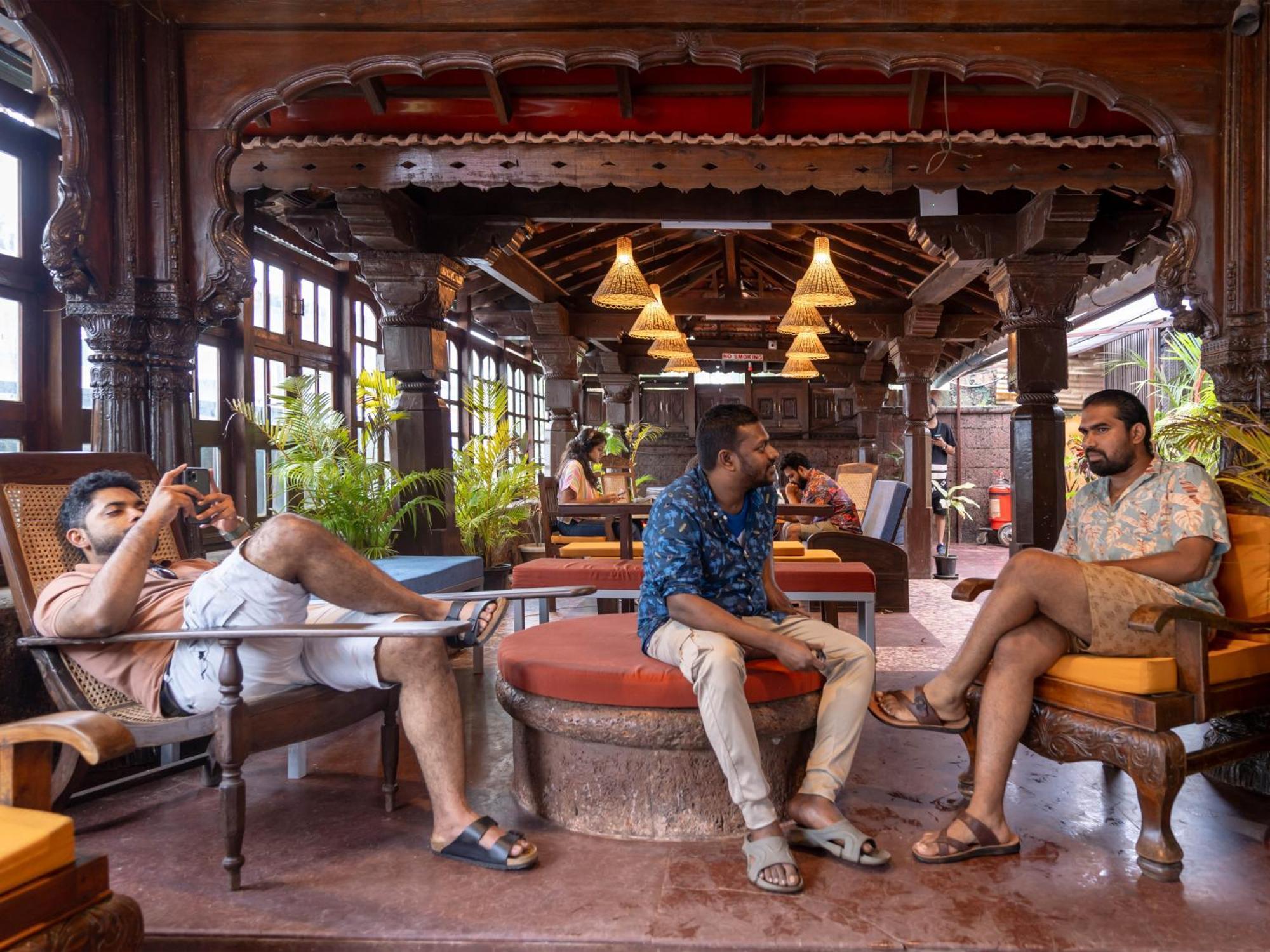 Madpackers Goa Anjuna - Bar Dış mekan fotoğraf